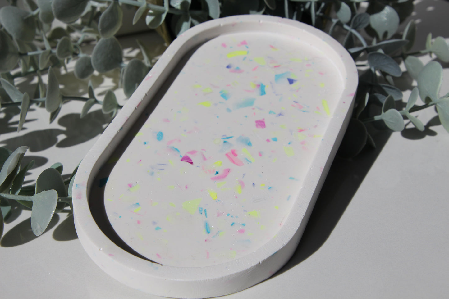 trinket tray "Konfetti" neon