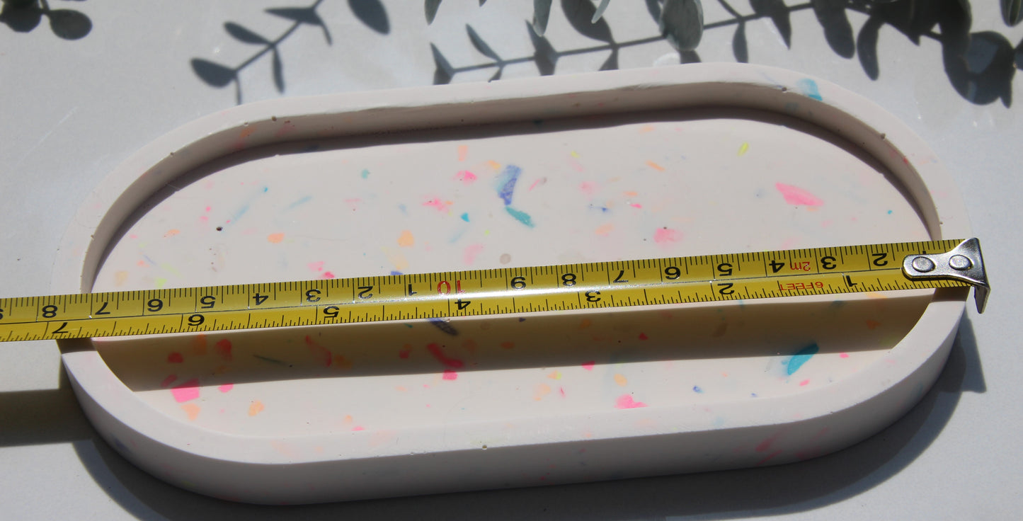trinket tray "Konfetti" neon