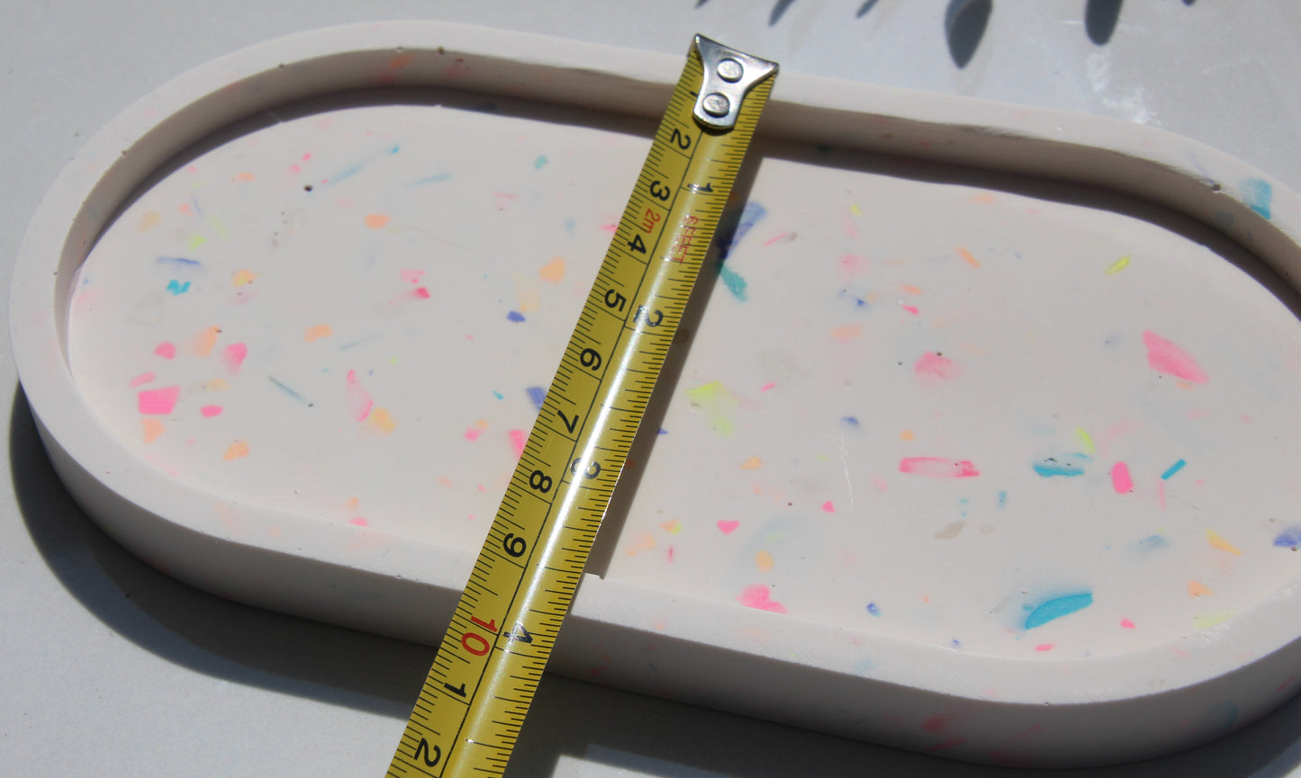 trinket tray "Konfetti" neon