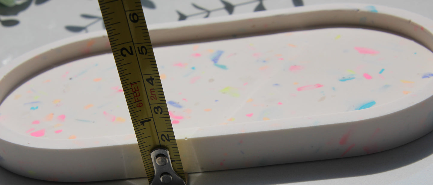 trinket tray "Konfetti" neon