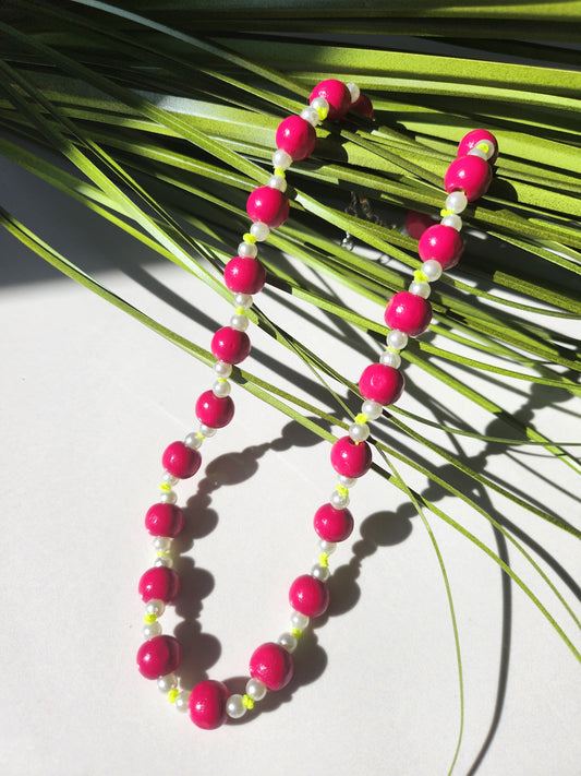 Pink meets neonyellow